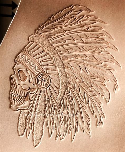 Printable Skull Patterns For Leather Carving