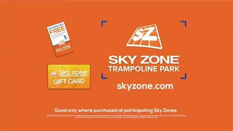 Printable Sky Zone Gift Cards