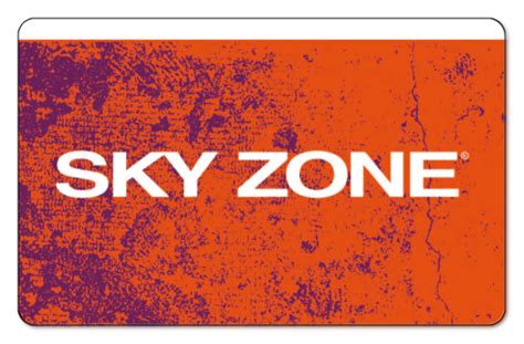 Printable Skyzone Gift Cards