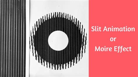 Printable Slit Animation Patterns