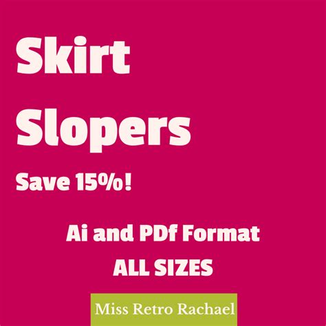 Printable Slopers All Sizes