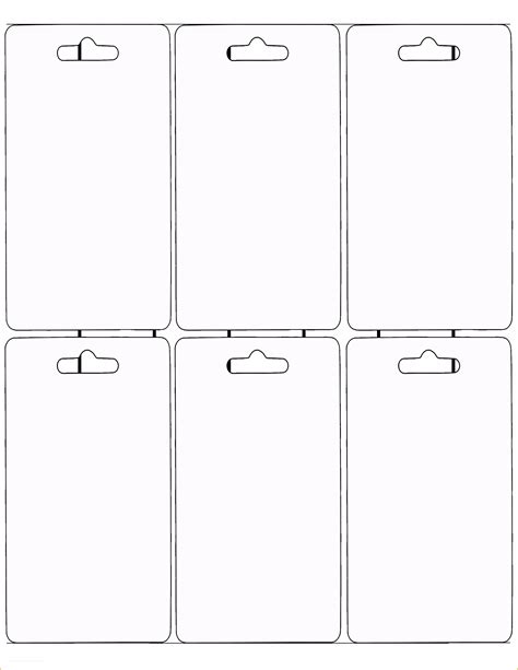 Printable Slotted Hang Tags