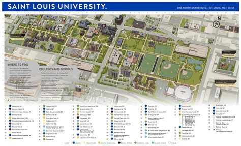 Printable Slu Campus Map