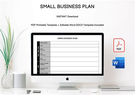 Printable Small Business Plan