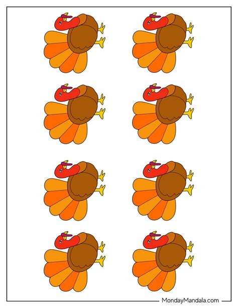 Printable Small Turkey Pictures