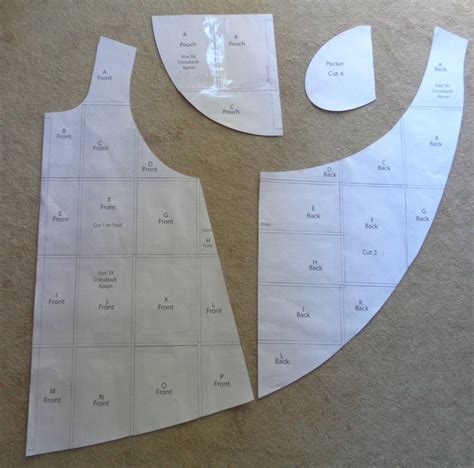 Printable Smock Apron Pattern Free