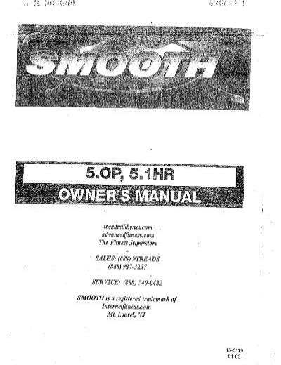 Printable Smooth 5.0P Manual
