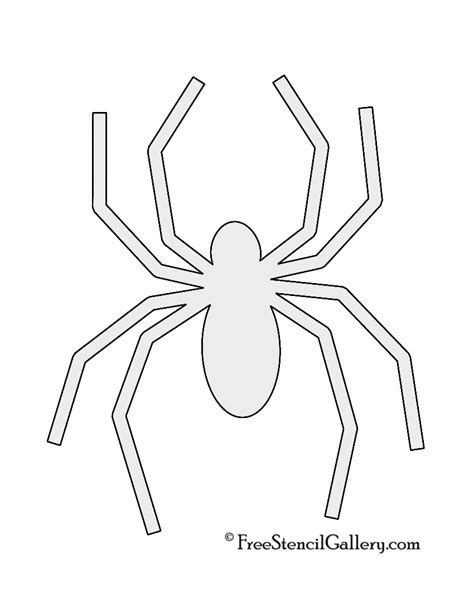 Printable Spider Stencils For Pumpkins