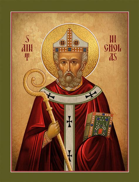 Printable St Nicholas Icon