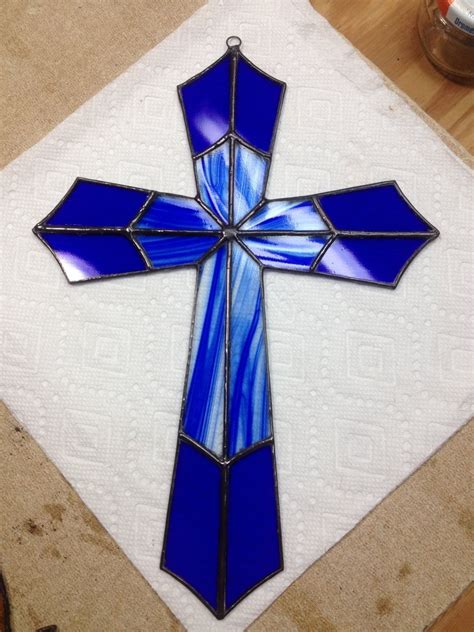 Printable Stained Glass Cross Patterns
