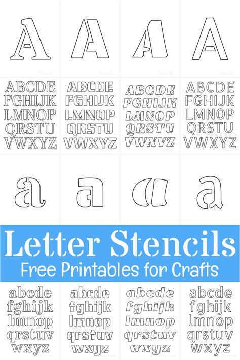 Printable Stencil A