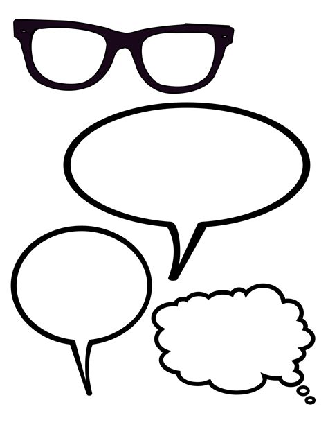 Printable Stencil Pictures Props