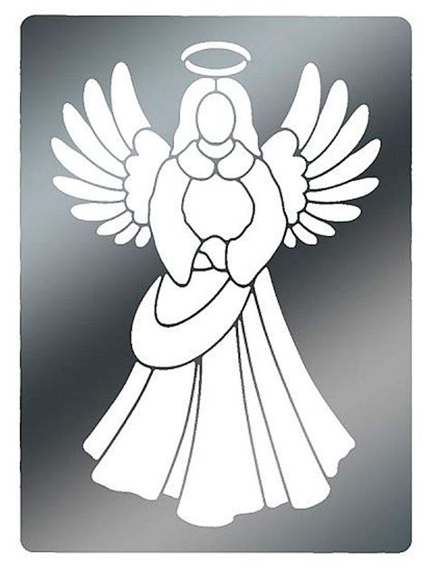 Printable Stencils Angel