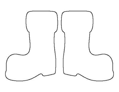 Printable Stencils Boots