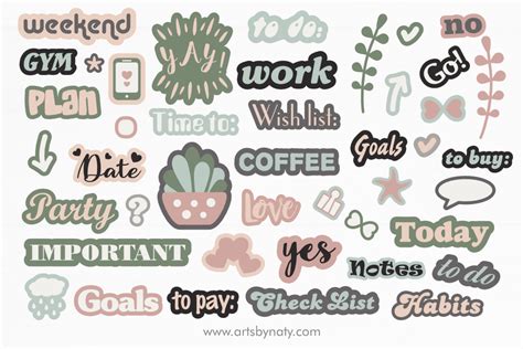 Printable Stickers Svg