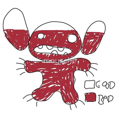 Printable Stitch Good Bad