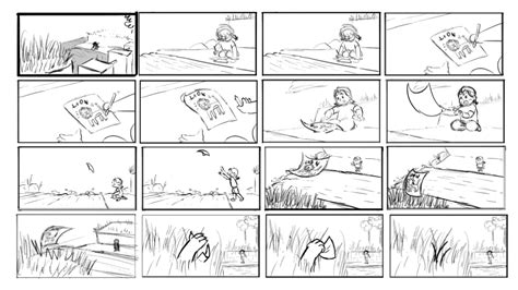 Printable Storyboard Thumbnail Sheet