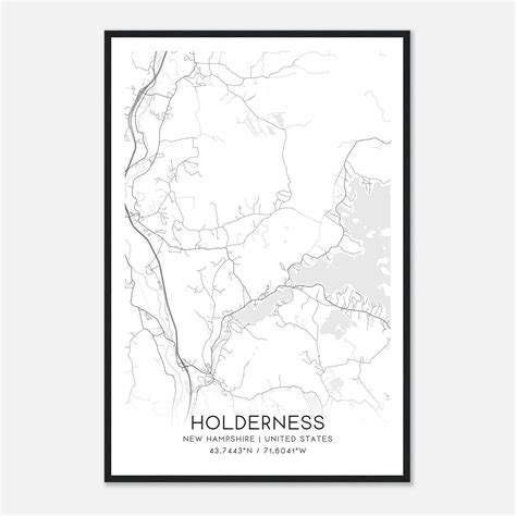 Printable Street Map Of Holderness