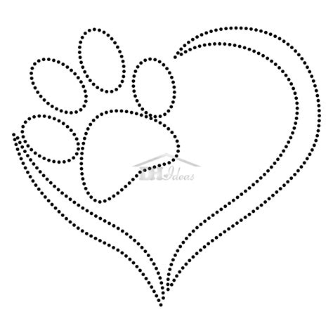 Printable String Art Template Dog