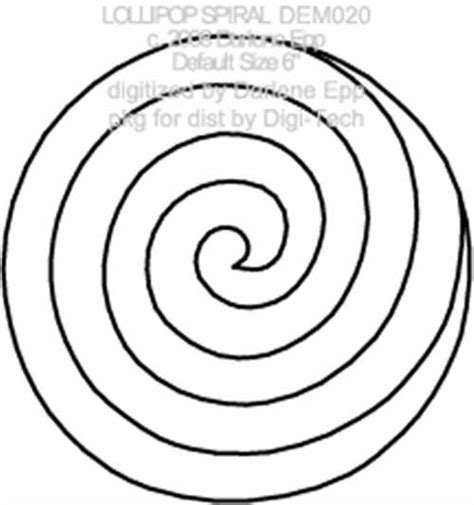 Printable Swirl Stencil Template