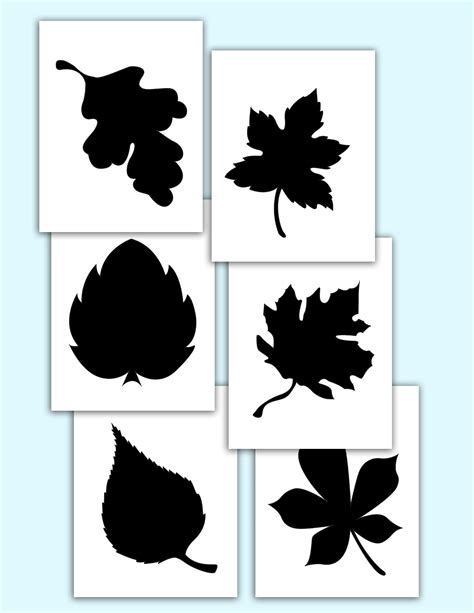 Printable Tattoo Stencils Leaf