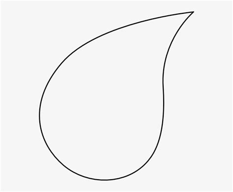 Printable Teardrop Stencil