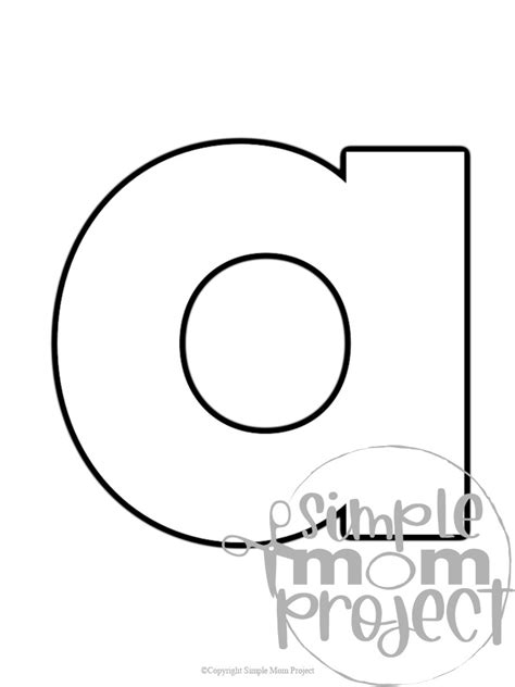 Printable Template For Lowercase Letter I