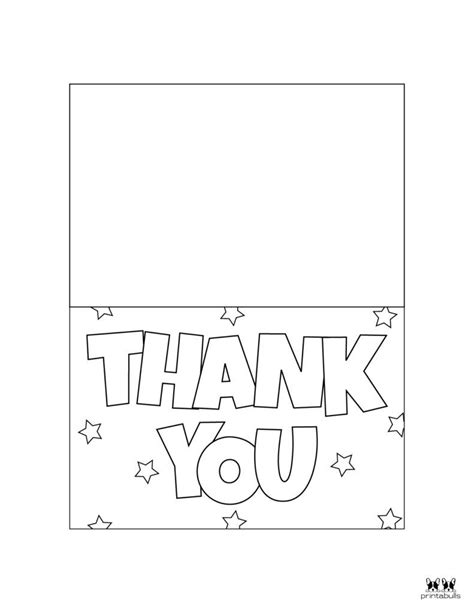 Printable Thank You Sheets