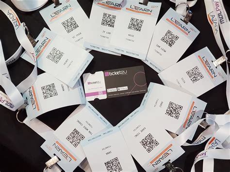 printable tickets with qr codes