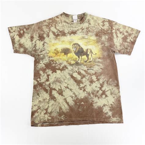 Printable Tie Dye Lion