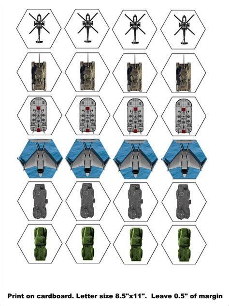 Printable Tokens For Battletech