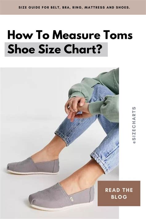 Printable Toms Size Chart