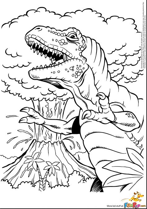 Printable Trex Coloring Page