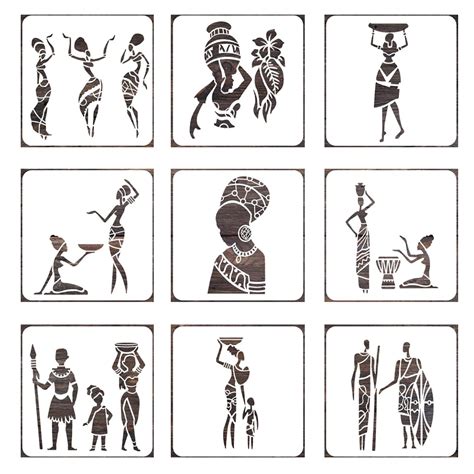 Printable Tribe Stencil