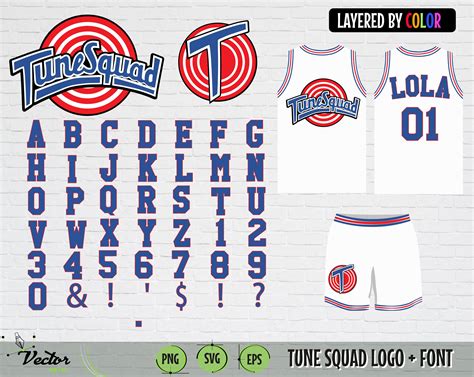 Printable Tune Squad Logo