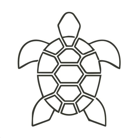 Printable Turtle And Tortoise Outline