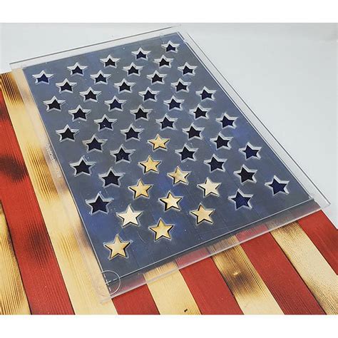 Printable Union Star Stencil