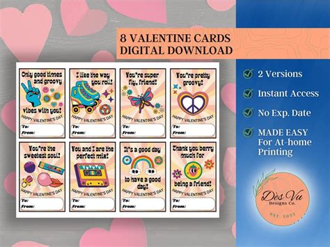 Printable V Day Cards