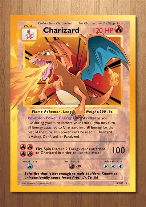 Printable Version Pokemon Cards