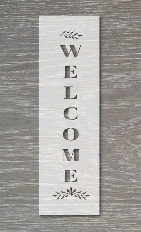 Printable Vertical Stencils