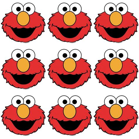 Printable Very Small Elmo