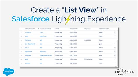 Printable View Salesforce Lightning Configuration