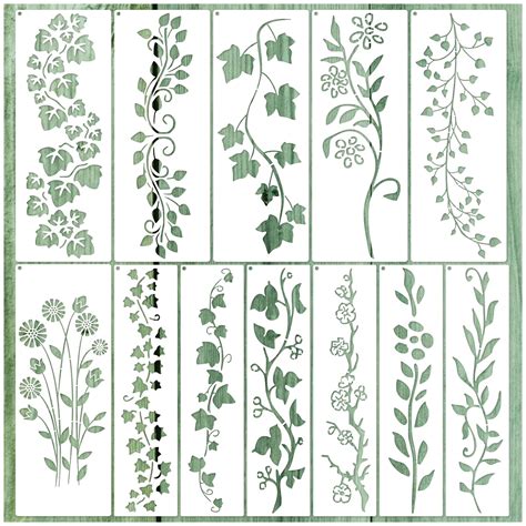 Printable Vine Stencil