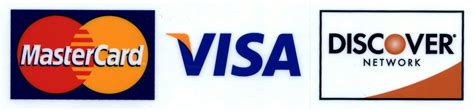 Printable Visa Mastercard Discover Logo