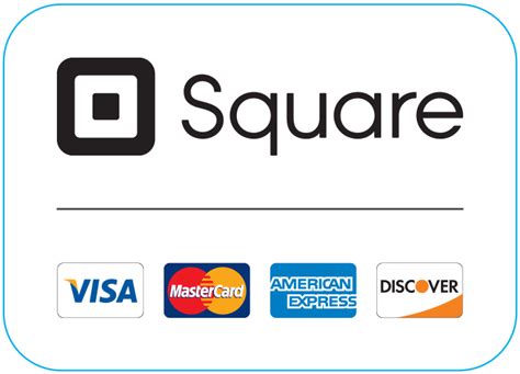 Printable Visa Mastercard Signs Square