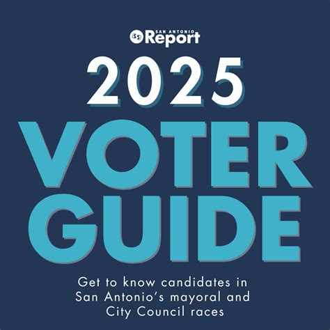 Printable Voting Guide San Antonio