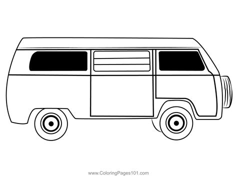 Printable Vw Camper Van
