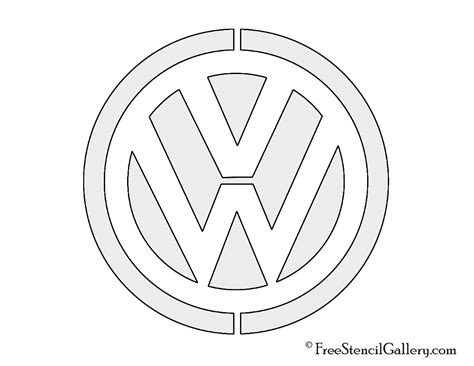 Printable Vw Stencil