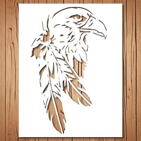Printable Wall Stencils Eagle