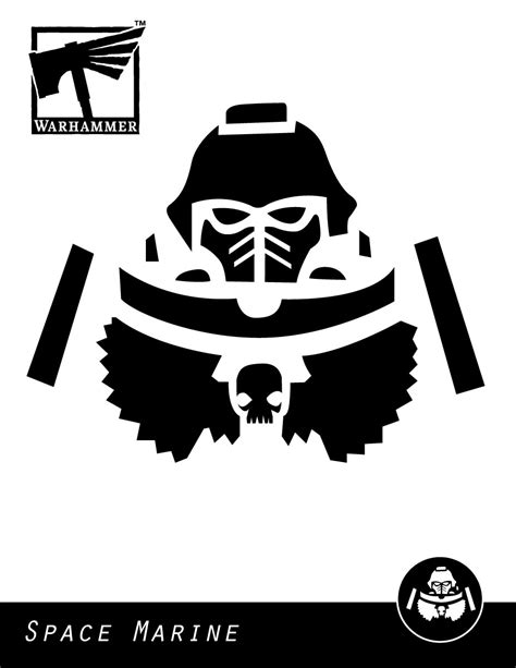 Printable Warhammer 40K Stencils